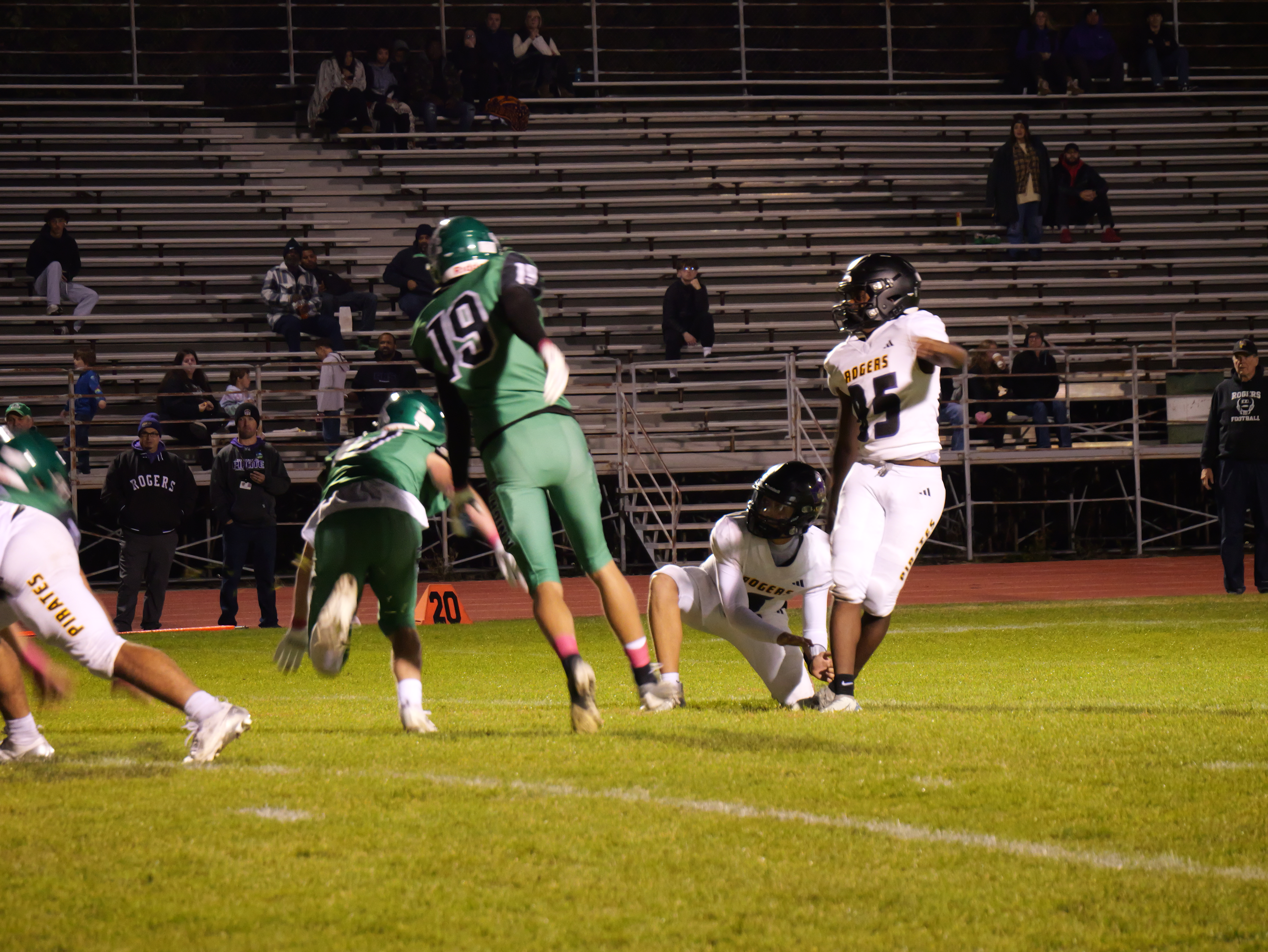 Rogers Field Goal Kick