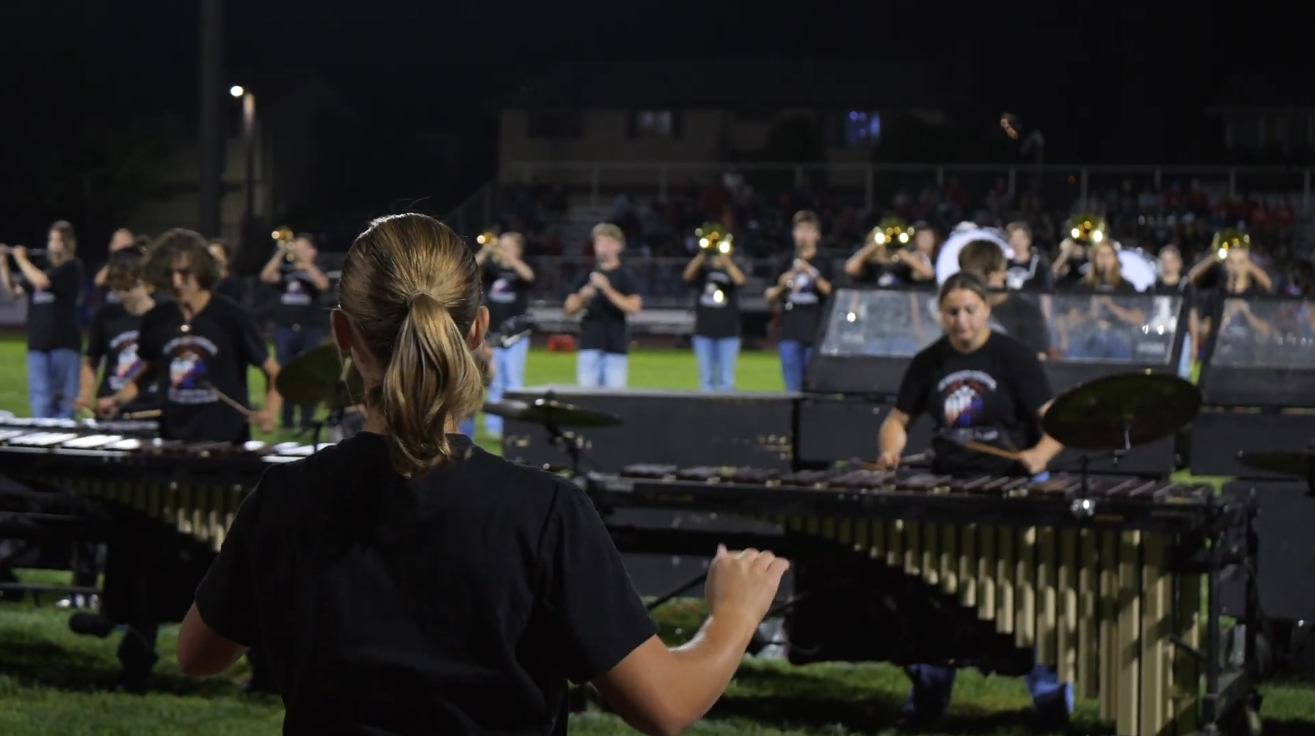 Cheney Band at Football Game