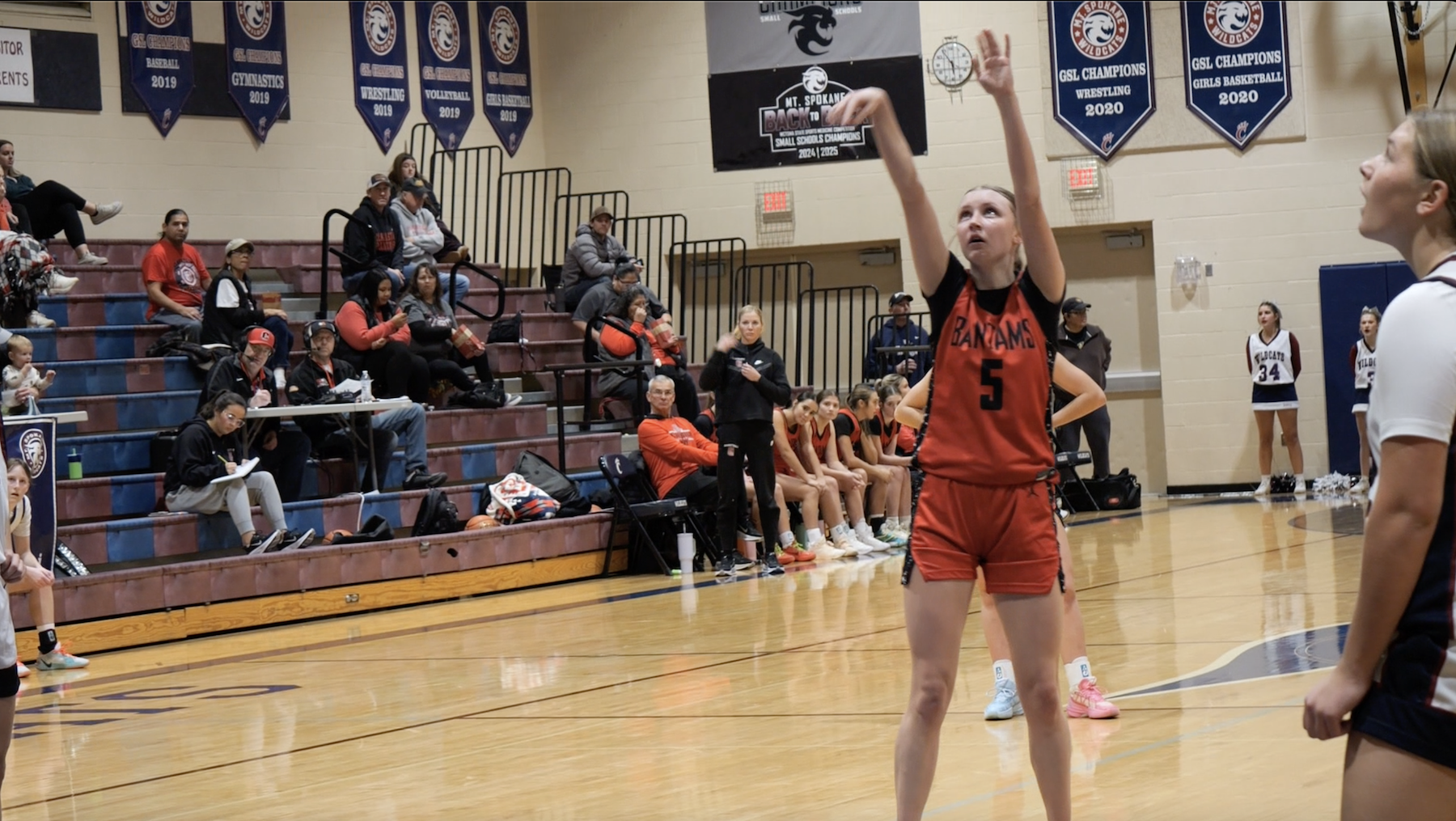Clarkston Girls Basketball Shot