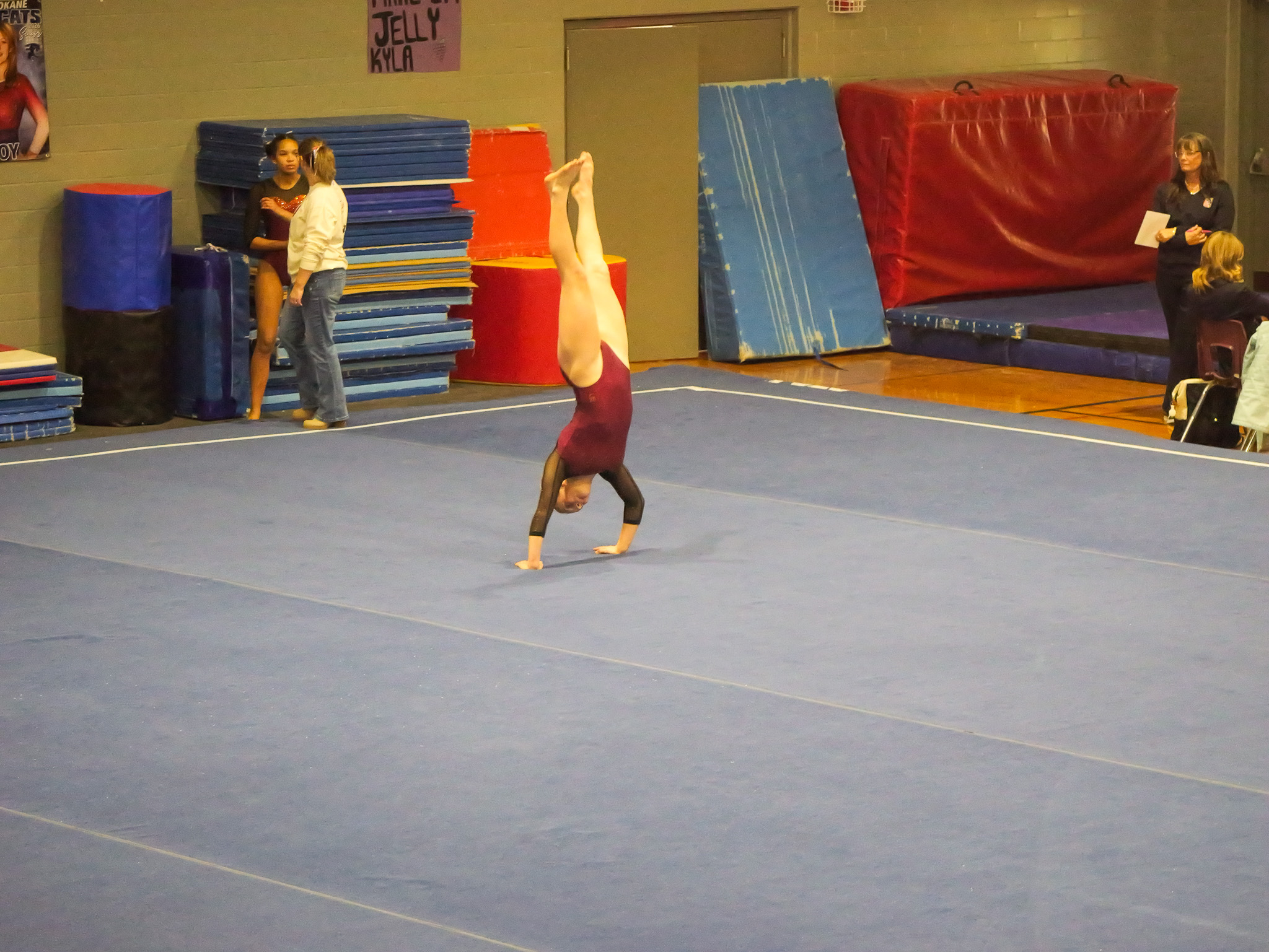 University Girls Gymnastics