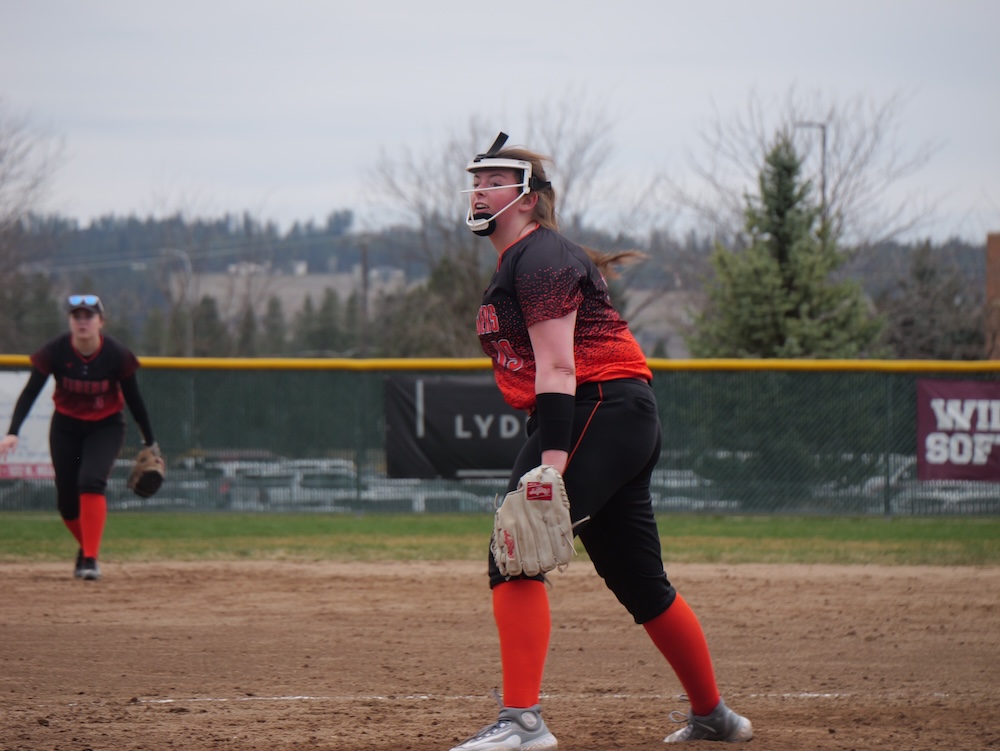 Lewis & Clark Softball Player