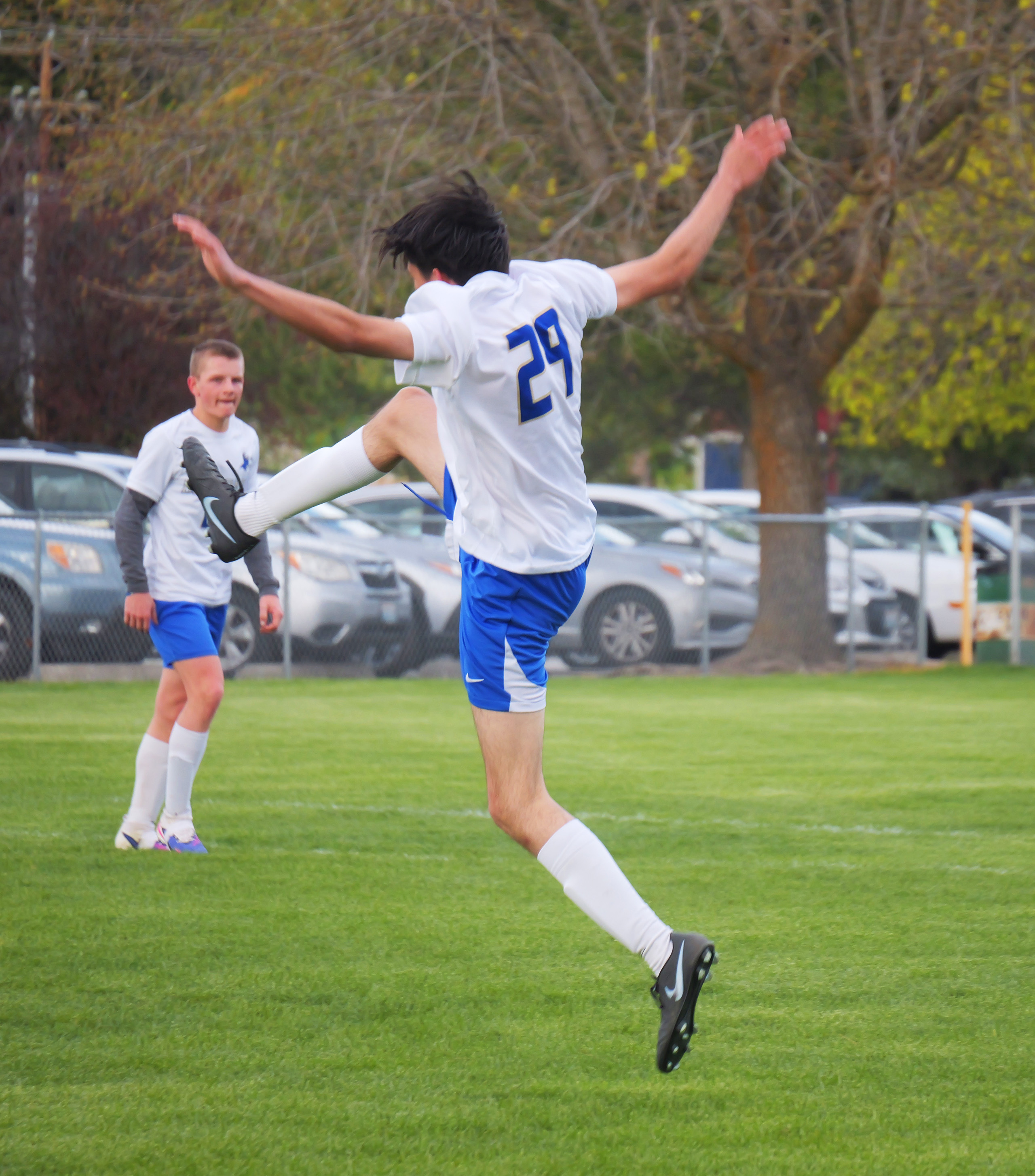 Deer Park Soccer Player Kick