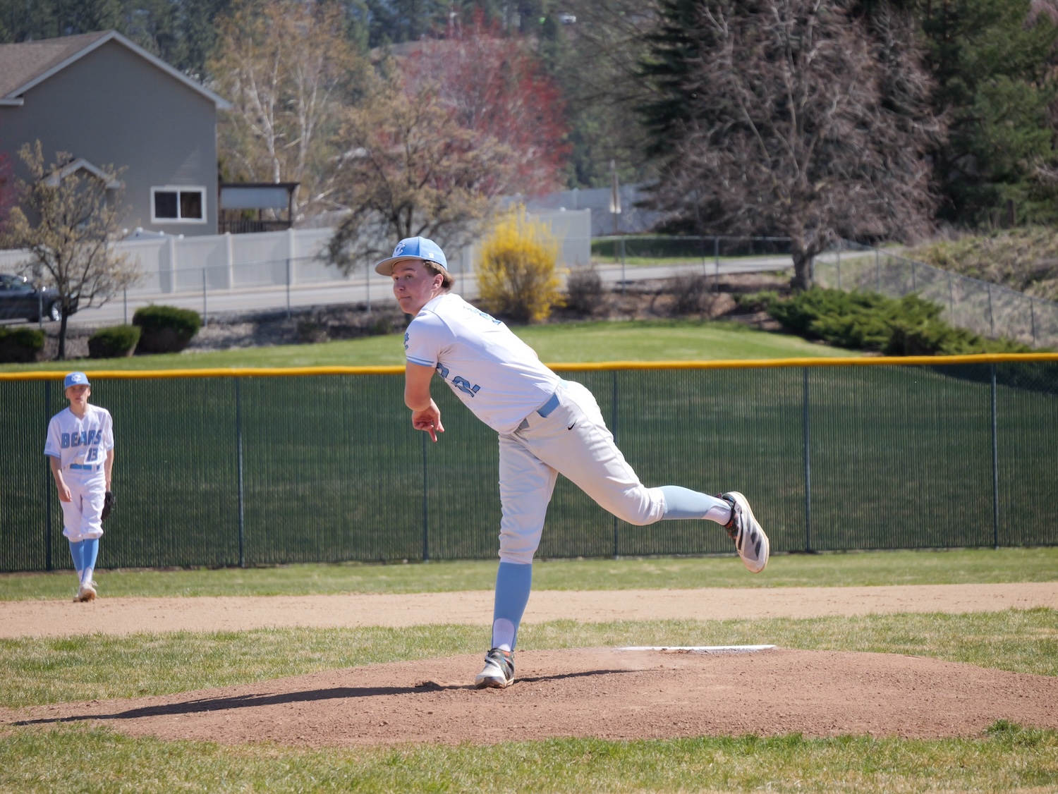Central Valley Baseball Pitcher
